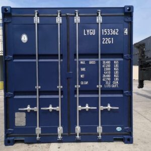 20 Ft blue good condition container 1